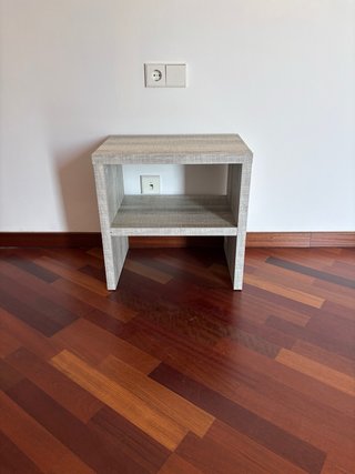 Mesita auxiliar madera 2 unidades
