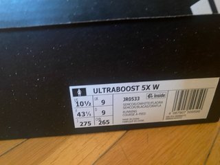 Zapatillas Adidas Ultraboost Talla X
