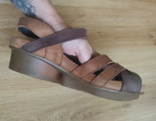 Sandalias El Naturalista Piel marrones
