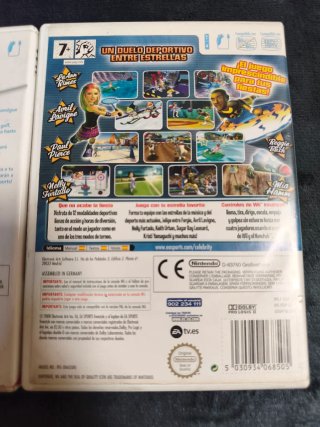 Lote 2 Juegos Wii: Wii Sports y Celebrity Sports