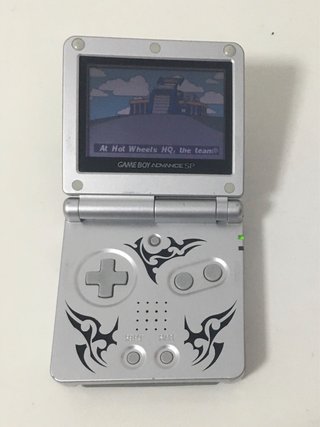 Nintendo Game Boy Advance SP Argento