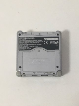 Nintendo Game Boy Advance SP Argento