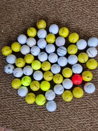 Lotto di Palline da Golf Varie