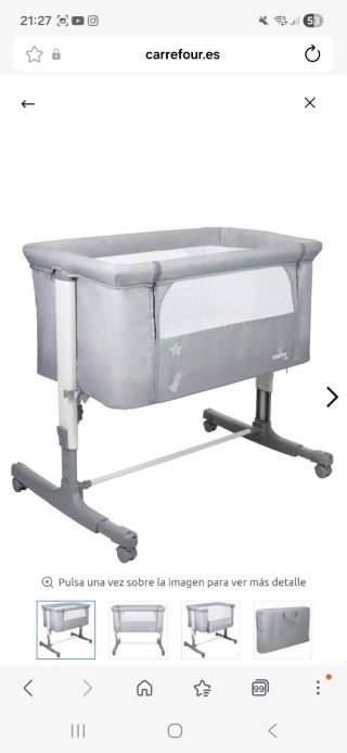Minicuna Asalvo gris