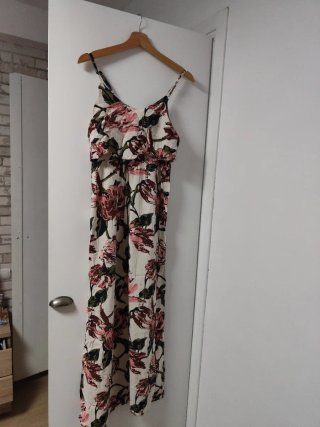 Vestido largo floral