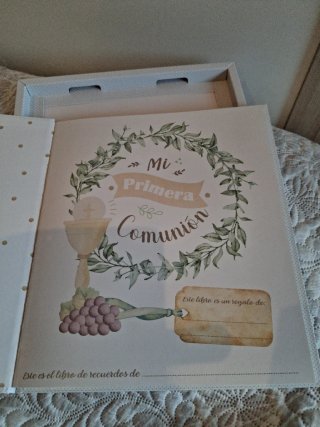 Libro firmas primera Comunión