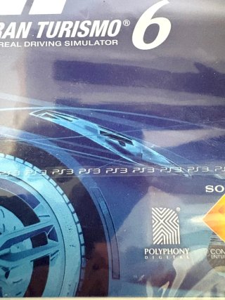 Gran Turismo 6 PS3 sealed sigillato PAL/UK