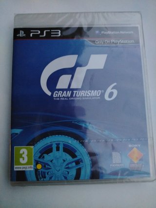 Gran Turismo 6 PS3 sealed sigillato PAL/UK
