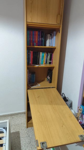 Mueble convertible en escritorio