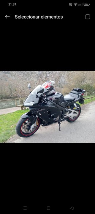 Honda CBR 600 RR 2004 Negra. 54000km.