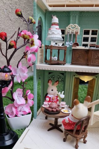 Restaurante Sylvanian Families + Decoración