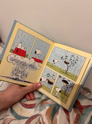 Primavera, de Charles M. Schulz. Cómic de Snoopy