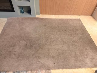 Alfombra IKEA Knardrup Lana Marrón