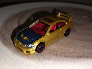 Honda Civic SI Hot Wheels Dorado