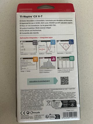 Calculadora TI-Nspire CX II T Texas Instruments