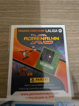 Mbappé Balón de Oro Adrenalyn XL Panini