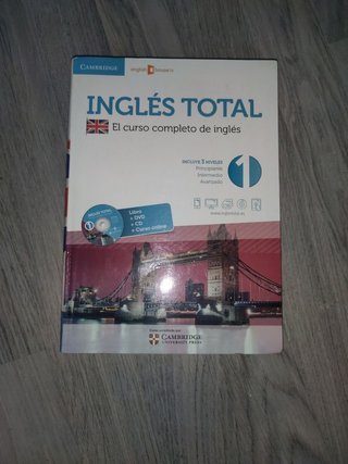 Libro de inglés ,Inglés total cambridge