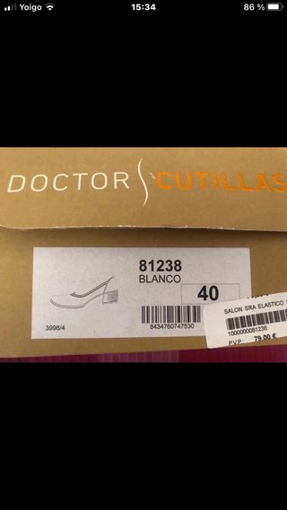 Zapatos Doctor Cutillas Plataforma