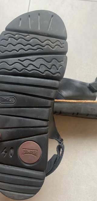 Sandalias Camper Oruga Talla 40 Negras
