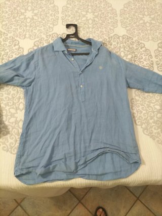 Camisa El Ganso Azul Manga Larga
