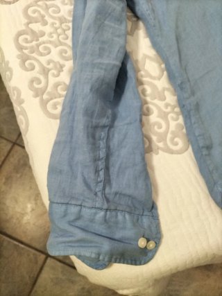 Camisa El Ganso Azul Manga Larga