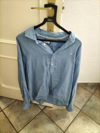 Camisa El Ganso Azul Manga Larga