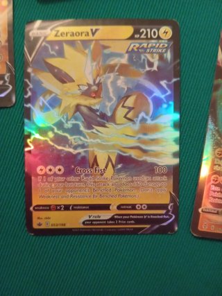 Cartas Pokémon V - Lycanroc, Noivern, Blastoise, Z
