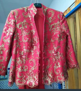 Conjunto de madrina espectacular
