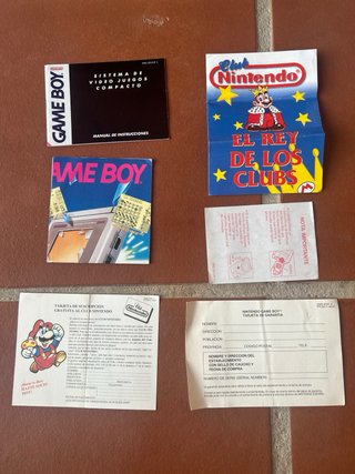 Manuali Nintendo Game Boy