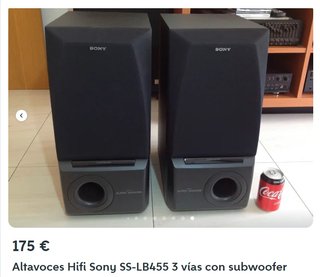 Altavoces Sony SS-LB455 (536)