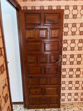 Puerta Castellana Madera Maciza