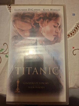 Película Titanic VHS Sin Abrir