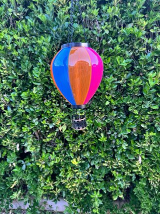 Lámpara Solar Globo Multicolor