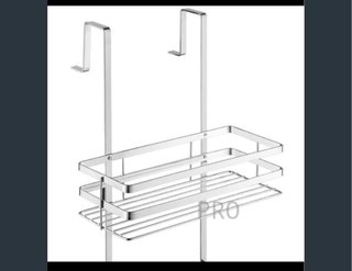 Estantería baño acero inox.
