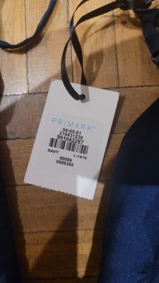 Camisón azul Primark