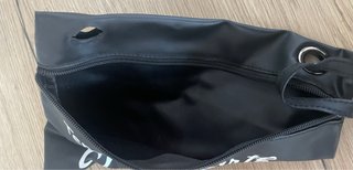 Pochette mare Saint Barth nera