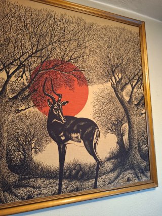 Quadro Capulana Palanca Negra