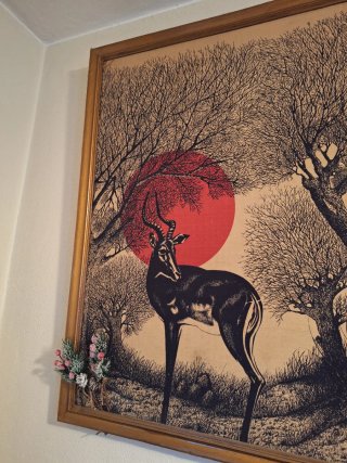 Quadro Capulana Palanca Negra