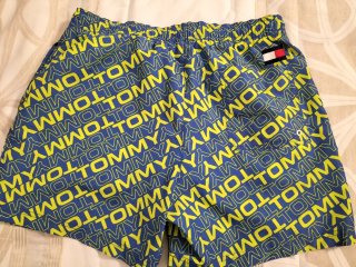 Bañadores Tommy Hilfiger Azul y Amarillo