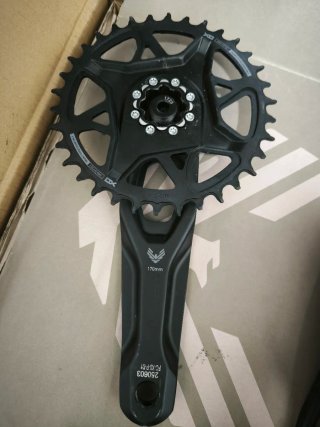 Bielas SRAM X0 DUB Wide 170mm Potenciómetro Quarq de segunda mano