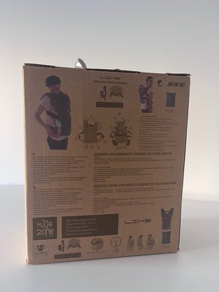 Mochila Porta Bebés Jane Gris