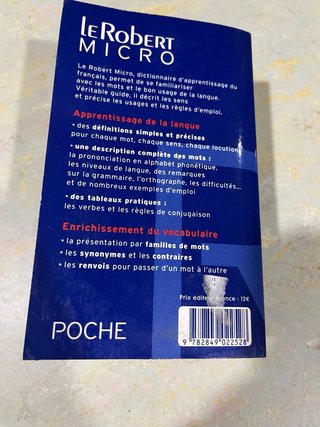 Diccionario francés versión pocket