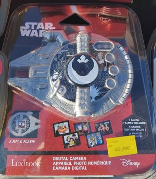 Cámara Digital Lexibook Star Wars Halcón Milenario