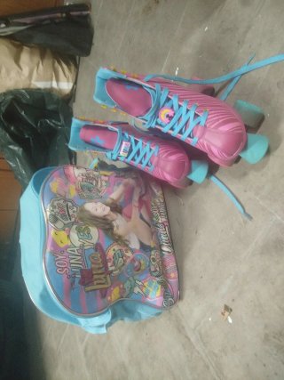 Patines Soy Luna y Bolsa