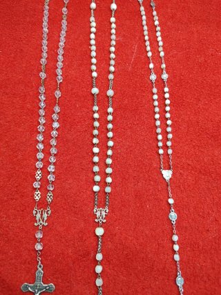 3 Rosarios con Cruces