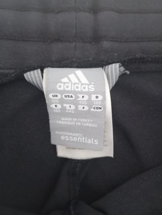 Pantalones Adidas Chándal Negros Clásicos 3 rayas