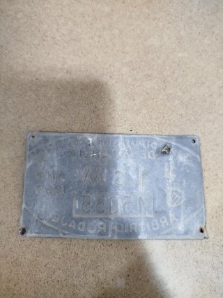 Placa Arbitrio Rodaje 1969 Valencia