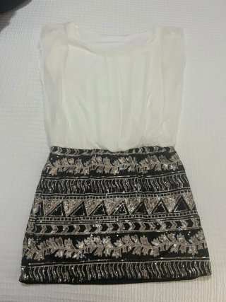 Vestido fiesta solo puesto una vez