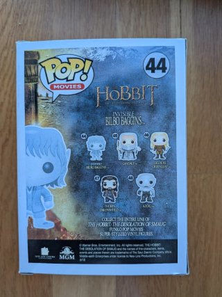 Funko Bilbo Invisible #44 the hobbit señor anillos