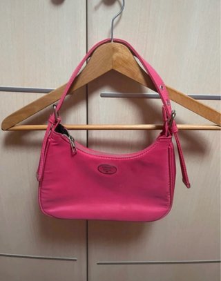 Bolso de hombro fucsia fiesta